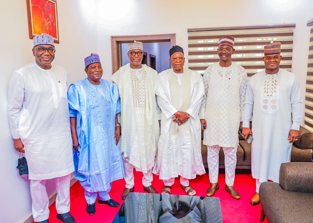 Chairmanship Race: Abdullahi Adamu Gets Presidential, Consensus Nod, Hosts APC Governors After Meeting (Photos)