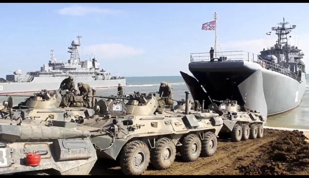 Russia Positions Her Military To Attack Ukraine Any Moment
