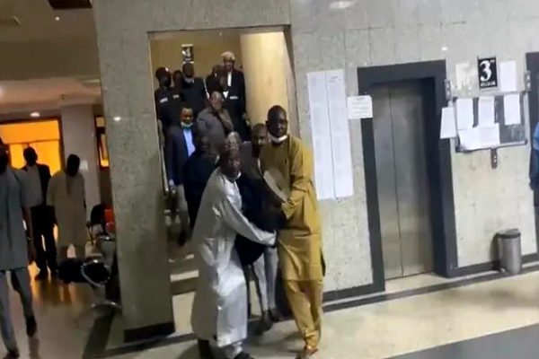 Panic As Abba Kyari’s Wife Slumps In Court