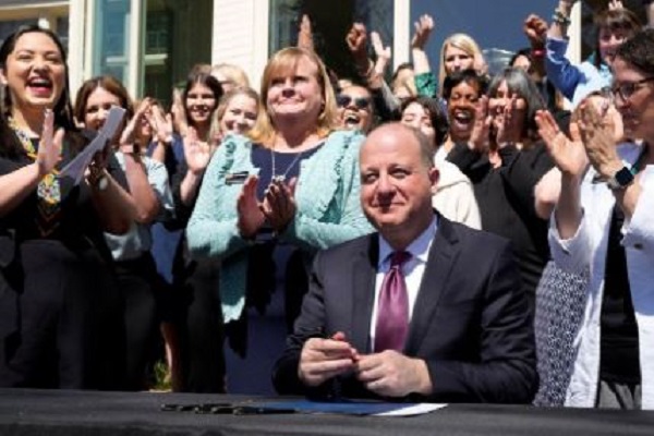 Governor Of Colorado Signs Women’s Right To Abortion Bill Into law