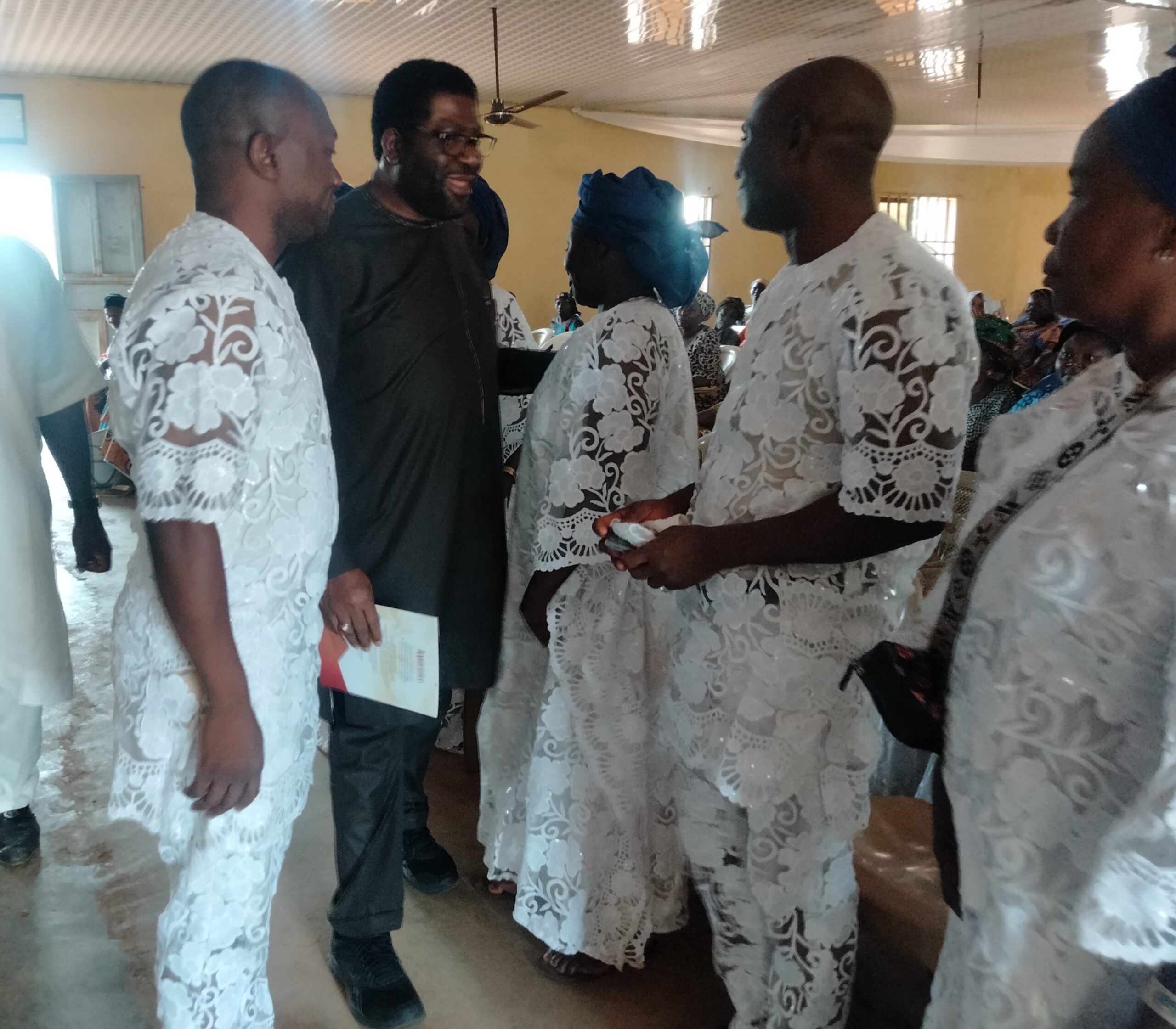 Ex - Deputy Governor, Madumere Visits Aide, Condoles Him Over Mother's Passing