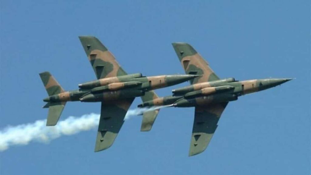 Airstrike: NAF Destroys Bandits’ Base In Taraba