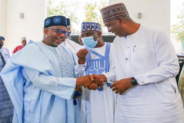 PDP Presidential Aspirants Seek Consensus,Pay Visit  To Udom Emmanuel