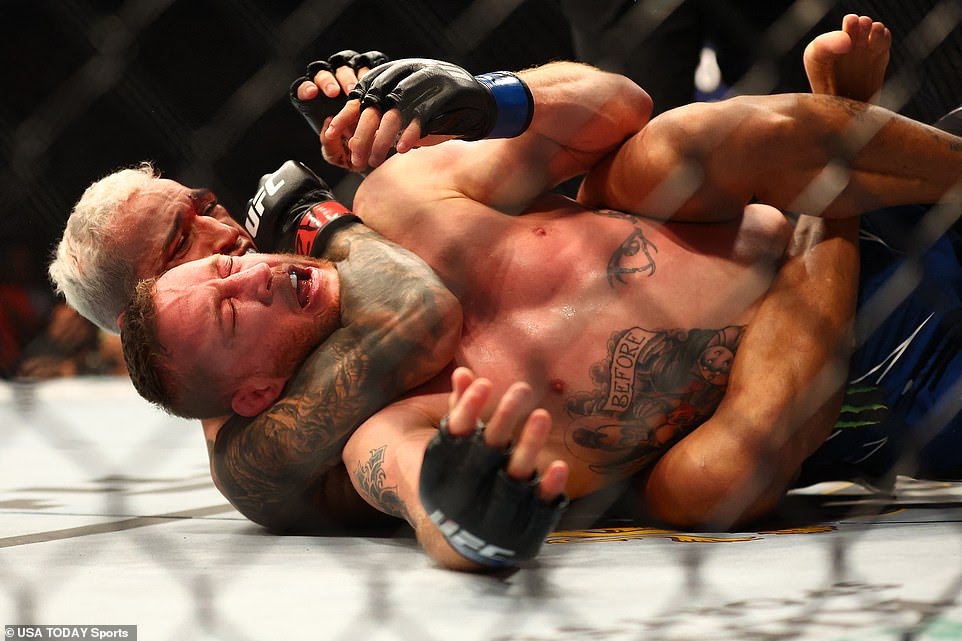 UFC 294: Charles Oliveira Survives Early Knockdowns To Submit Justin Gaethje In Spectacular First-Round Finish In Phoenix  - Daily Mail