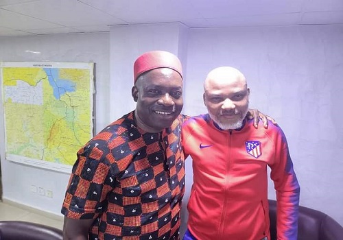 JUST IN: Soludo Visits IPOB Leader In Detention, As Kanu Describes Killings In Southeast As Sacrilegious
