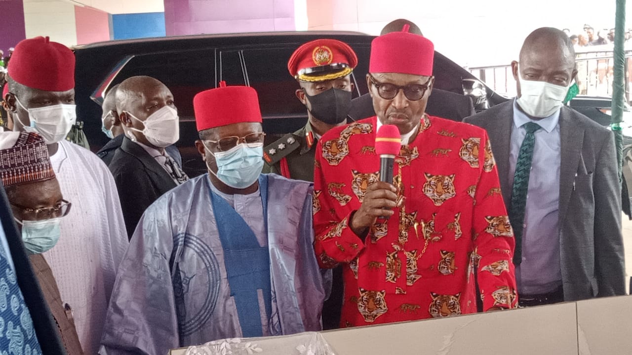 2023: Umahi Begs Buhari To Take Over State University’s Teaching Hospital