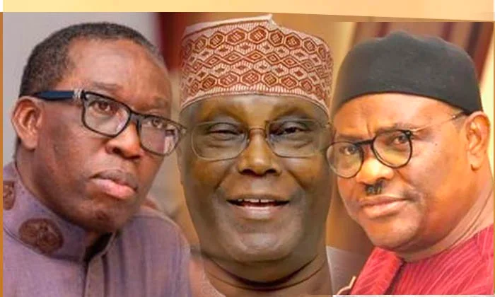 Wike’s Camp Rages, Warns PDP As Atiku Picks Okowa As Running Mate