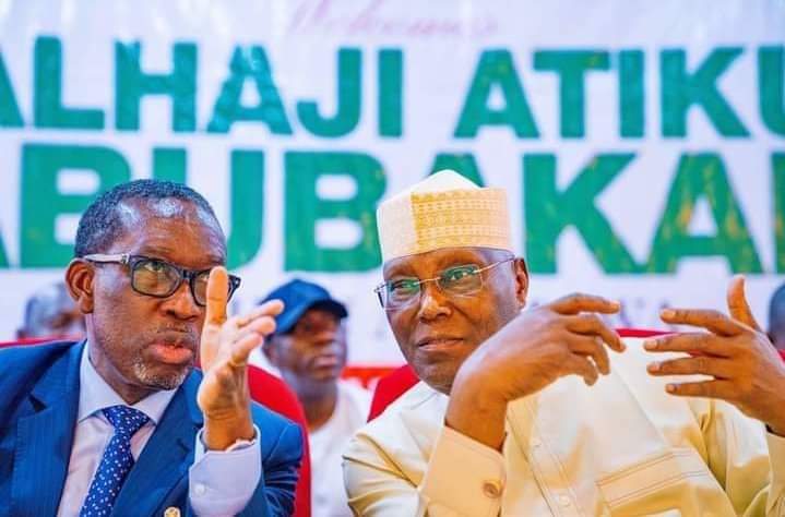 BREAKING: Atiku Ignores PDP committee Report, Dumps Wike, Adopts Okowa As running Mate