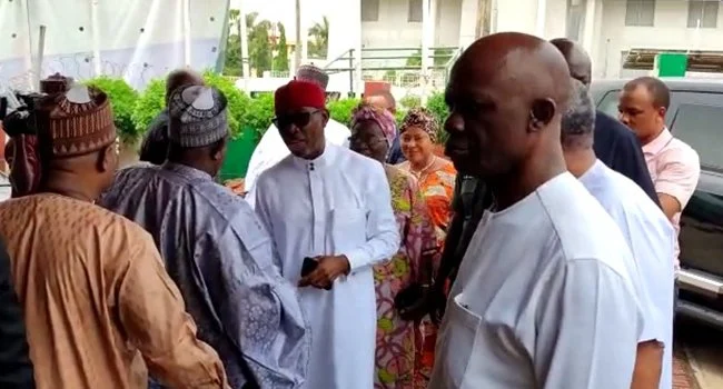 JUST IN: Okowa Arrives PDP Headquarters For Screening