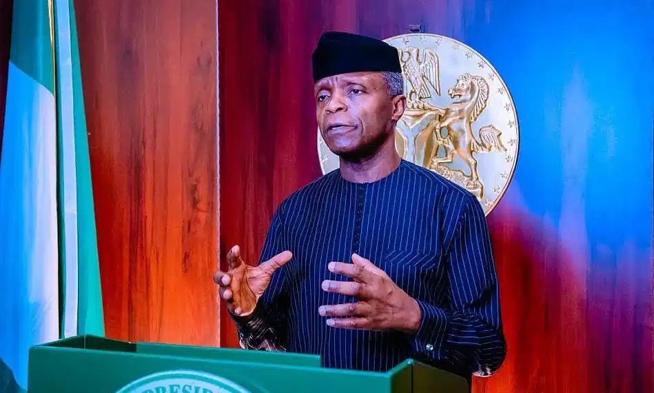 BREAKING: Vice President Osinbajo Refuses To Step Down For Tinubu