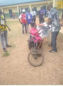 Polls: Why 30-Year-Old Physically-Challenged Mother Of 2 Voted