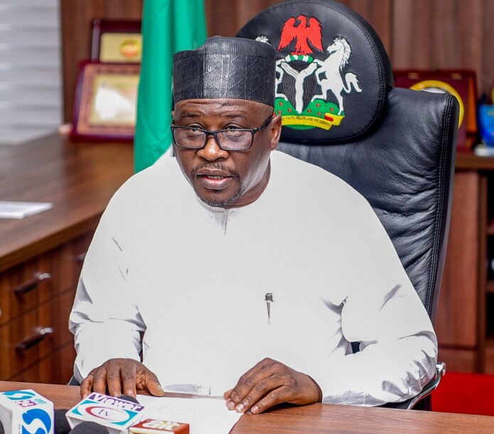 Fintiri Humbles APC, Binani, Emerges Winner Of Adamawa Guber Election
