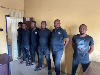 POLICE BRUTALITY: Imo Police Command Begins Trial Of 6 Officers Caught On Camera Assaulting Imo Varsity Students Over Phone Access