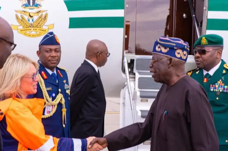 Tinubu Returns To Lagos After Paris, London trips 