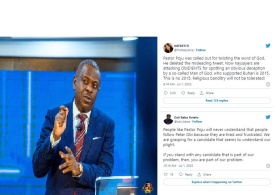 Obidients Tackle Pastor Poju Oyemade Apart Over Controversial post