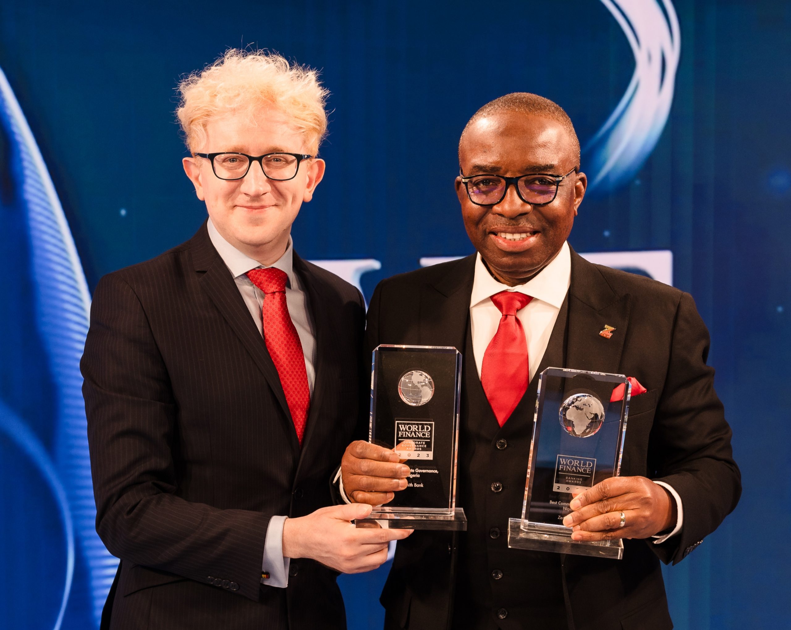 THREE YEARS IN A ROW, ZENITH BANK MAINTAINS POSITION AS NIGERIA’S BEST COMMERCIAL BANK, RETAINS BEST CORPORATE GOVERNANCE BANK AWARD AT WORLD FINANCE 2023 AWARDS