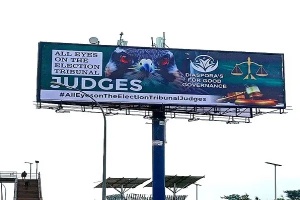 BREAKING: Presidency Fidgets, Furious Over 'All Eyes On The Judiciary’ Billboards, Disbands Advertising Panel