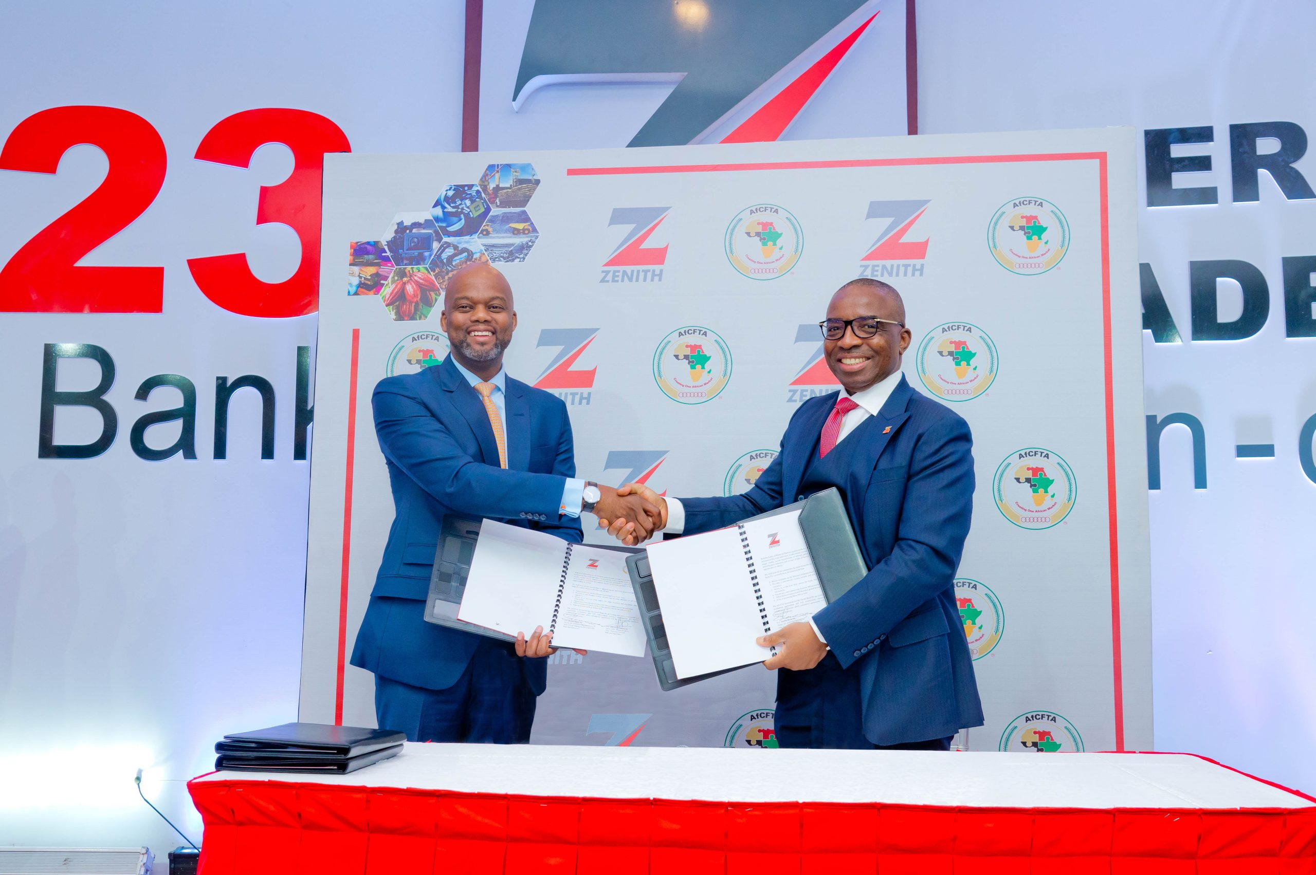 Zenith Bank Partners AfCFTA For Trade Promotion In Africa, Signs Agreement To Develop SMARTAfCFTA Portal