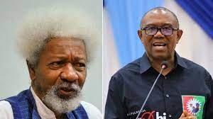 Peter Obi's Followers Tackle Soyinka For Attacking Obi, Others