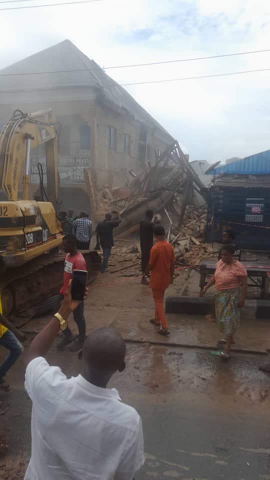 Abia Govt Demolishes Two-Storey Building Over Structural Defect