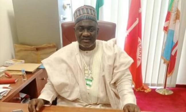 Tribunal Sacks Jibrin Isah, APC Kogi East Senator, Caught On Camera Kneeling To Gov Yahaya Bello, Orders Rerun In 155 Polling Units