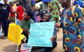 Fee Increment: OAU Students Protest, Lock Down School Over Management's Refusal To Make Concessions