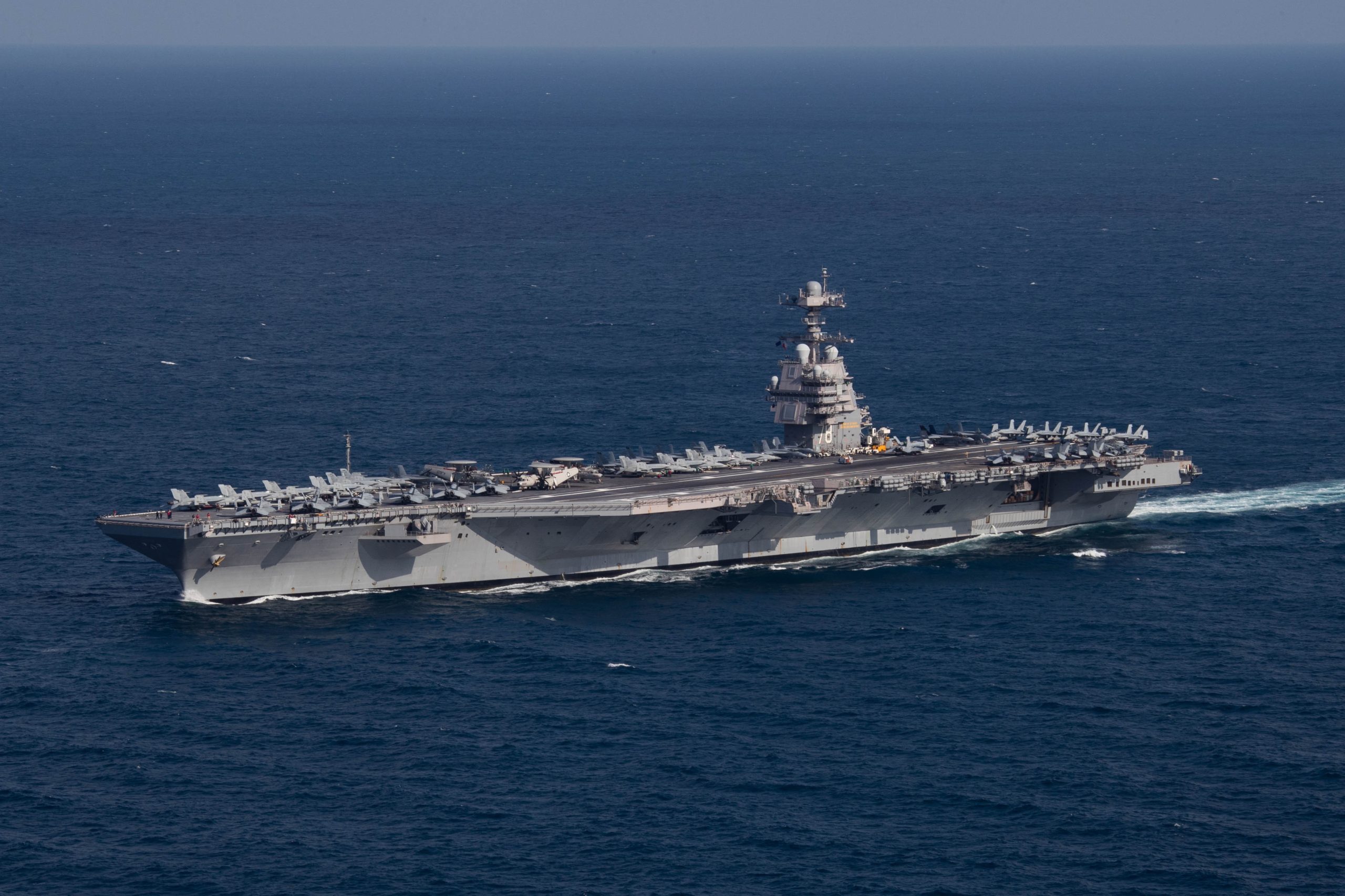 Israel - Palestine Conflict: United States Deploys World’s Biggest Aircraft Carrier, Gerald R. Ford, Dispatches F-35 Stealth Fighters To Aid Israel