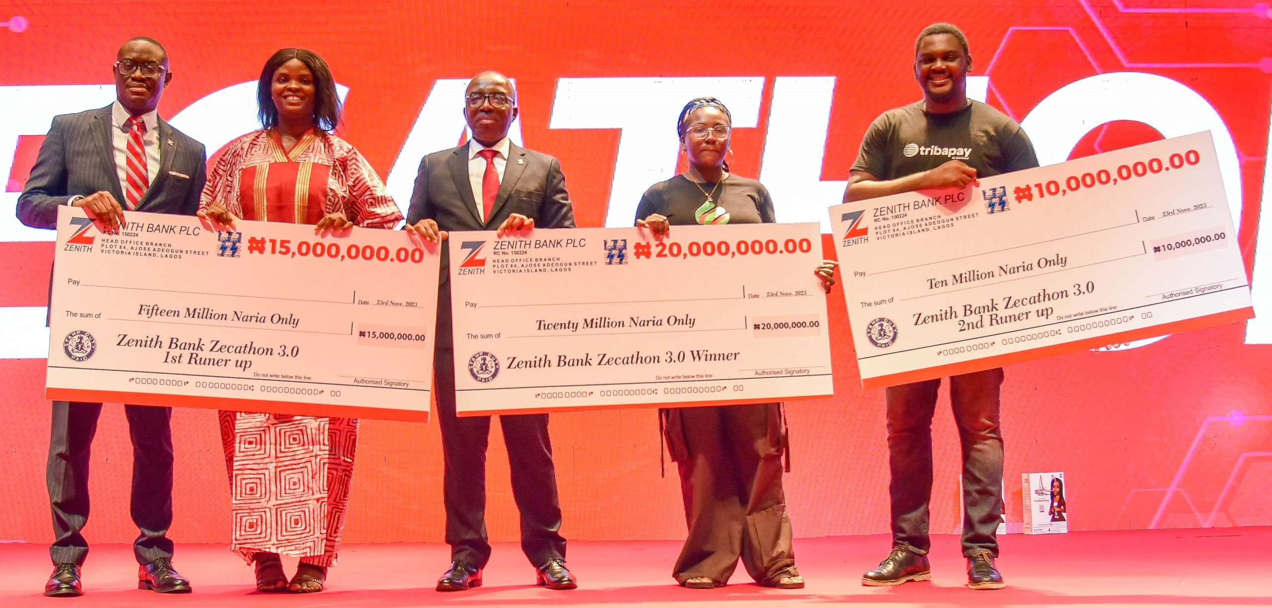 Zenith Bank Concludes 2023 Tech Fair, Rewards Promising Tech Talents With Cash Prizes
