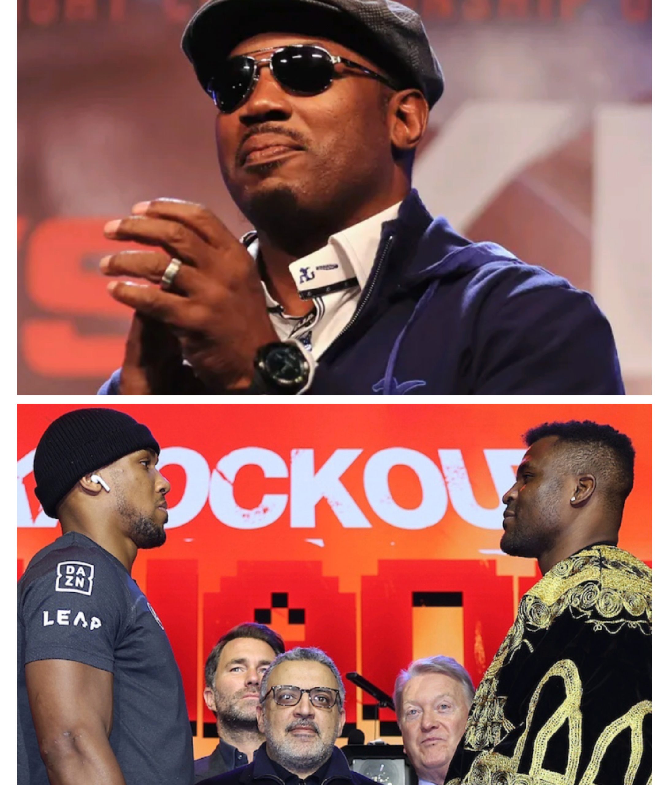 Anthony Joshua Vs Francis Ngannou: Lenox Hails Ngannou, Says Is ‘Zero Credibility’ On Anthony Joshua