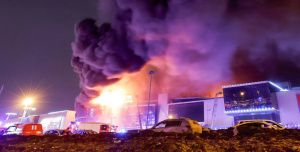 BREAKING: Horror As Gunmen Storm Concert Hall, Allegedly Kill 40, Injure 100 In Russia
