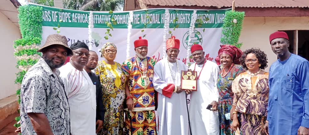 War Against Caste System: The Day National Human Rights Commission Honours HRH, Eze J.C Uwalaka With An Award