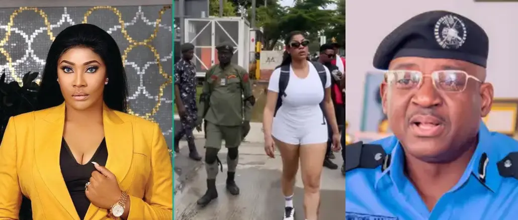 Angela Okorie Sparks Controversy as Nigeria Police Launch Probe into Viral Escort Video