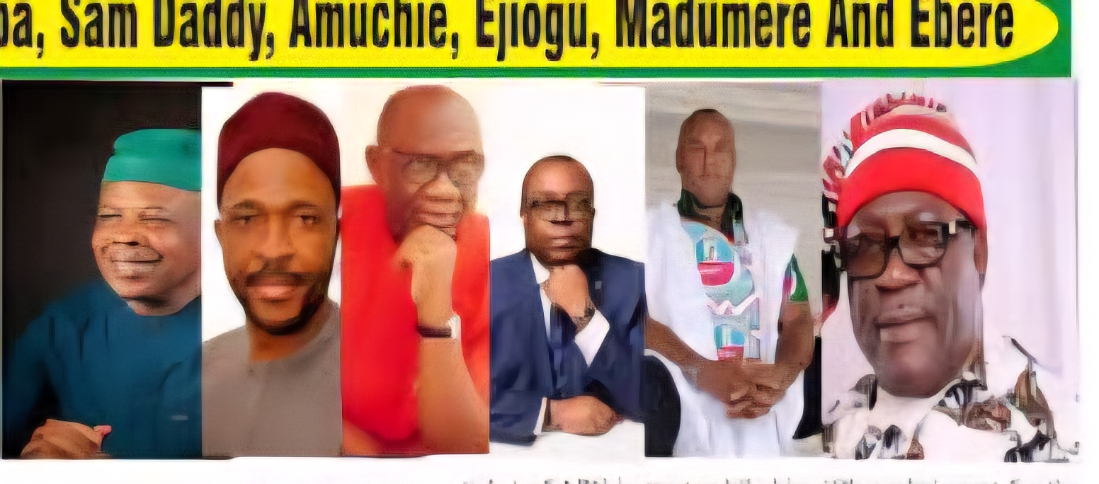Imo Guber 2027; Eyes On Ihedioha, Nwajiuba, Sam Daddy, Amuchie, Ejiogu, Madumere And Ebere