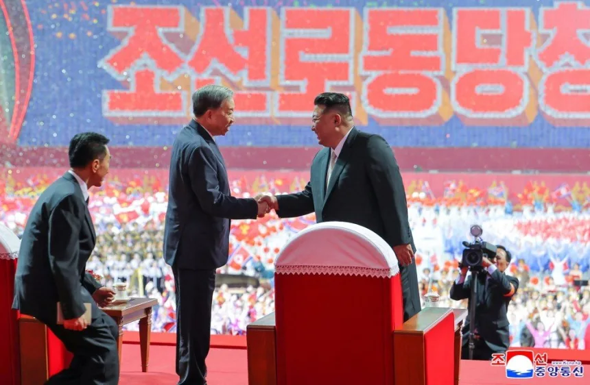 Kim Jong Un Stages Lavish Spectacle as North Korea’s Ruling Party Marks 80 Years