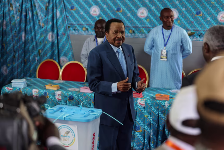 Cameroon’s 92-Year-Old Paul Biya Re-Elected, Extending 43-Year Grip on Power