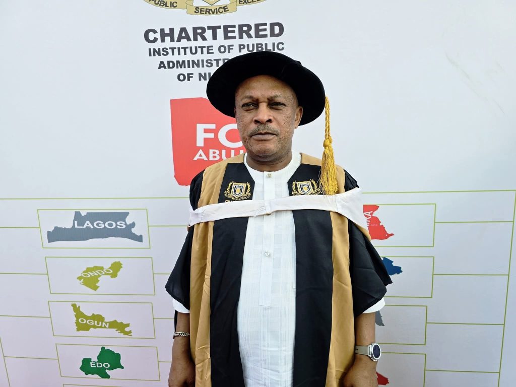 Senator Samuel Anyanwu Honoured as Fellow of Chartered Institute of Public Administration