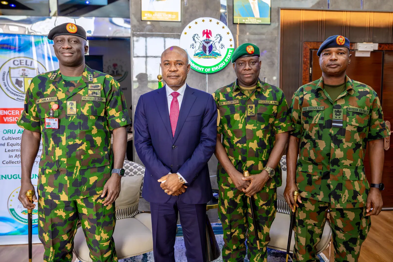 Army Chief Commends Enugu State for Significant Security Gains