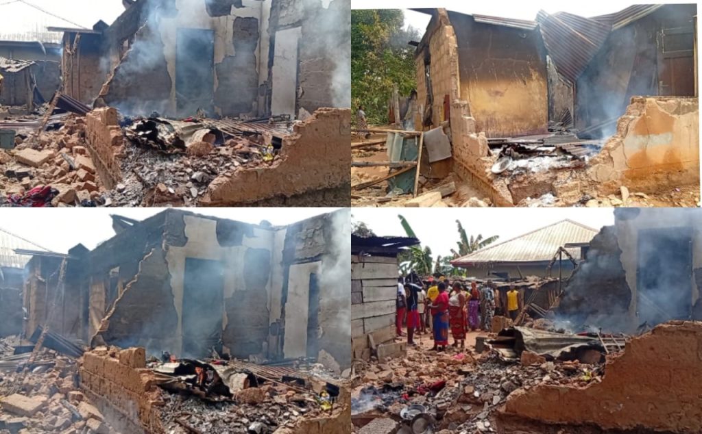 Fire Guts Home of 80-Year-Old Man in Imo as Family Dispute Deepens Mystery
