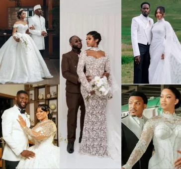 Seven Nigerian Celebrity Weddings That Broke the Internet in 2025
