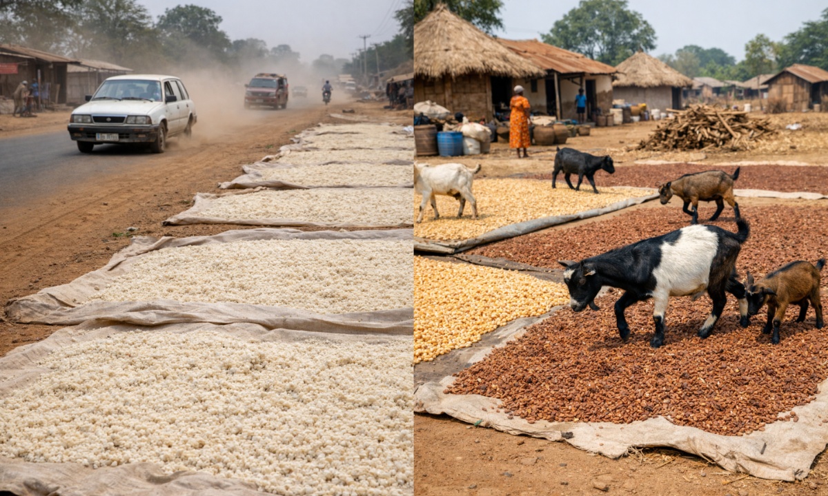 Dust on Dinner Tables: Experts Warn Nigeria’s Roadside Food Drying Is a Silent Health Crisis
