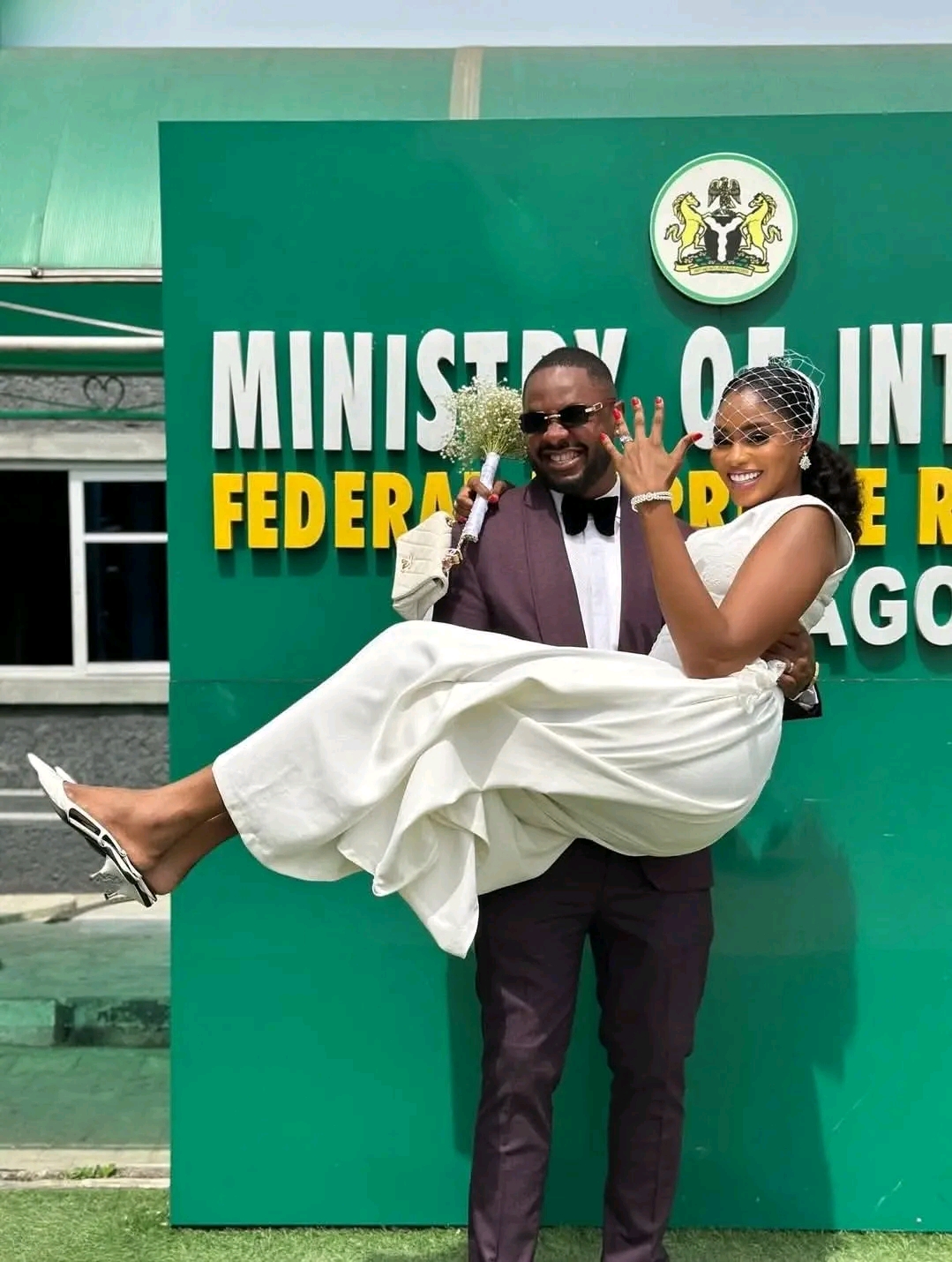 BBNaija Star Cross Okonkwo Marries Fiancee in Lagos Civil Ceremony