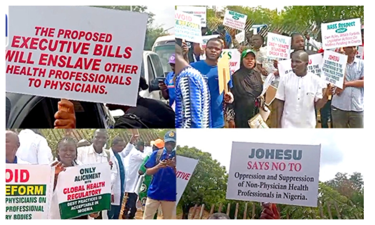 Health Workers Storm Abuja, Reject Controversial Regulatory Bill