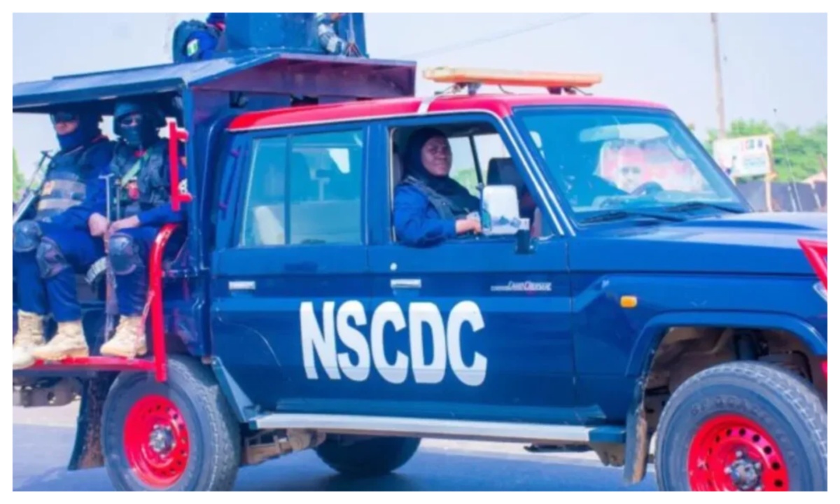 NSCDC Arrests Suspected Cable Vandals, Lithium Battery Thieves, Togolese Army Deserters in Lagos