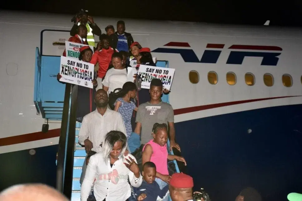 Xenophobia: FG Evacuates 271 Nigerians from South Africa as Thousands Seek Return Home