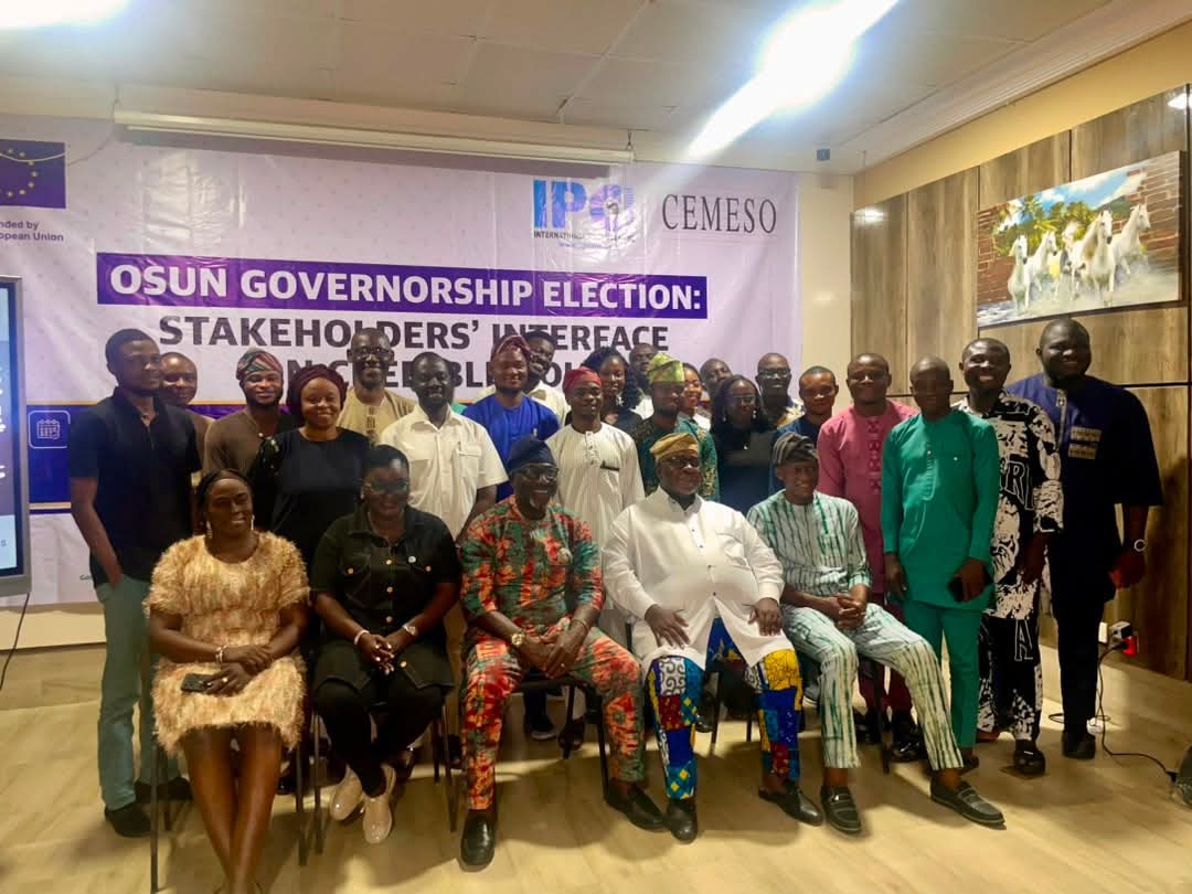Osun 2026 Election: Journalists Urged to Prioritise Issue-Based Reporting Ahead of Governorship Poll