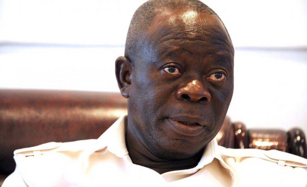 Oshiomhole Accuses Umahi of Neglecting Edo Roads, Calls for Balanced Federal Road Projects