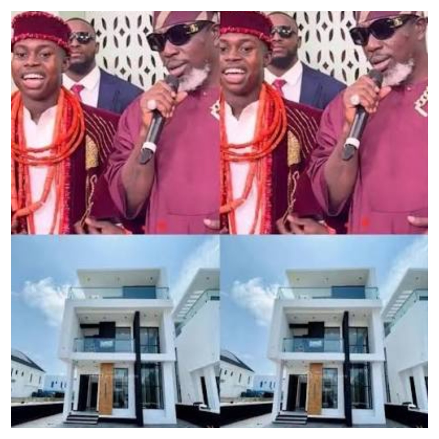 King Ochacho Says ₦400m Mansion Gift to Peller, Jarvis Is 'Just the Beginning'