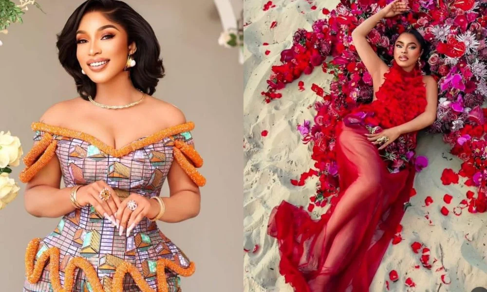 Tonto Dikeh Gifts Bobrisky ₦2m on His Birthday, Calls Him Her Brother