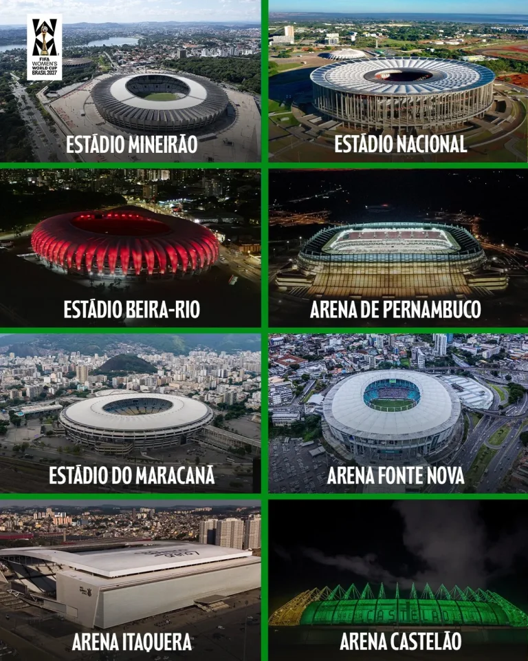 2027 FIFA Women’s World Cup: Eight Brazilian Stadiums Confirmed as Super Falcons Miss Tournament