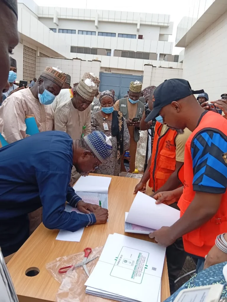 INEC Distributes Sensitive Materials Ahead of Gombe/Kwami/Funakaye By-Election